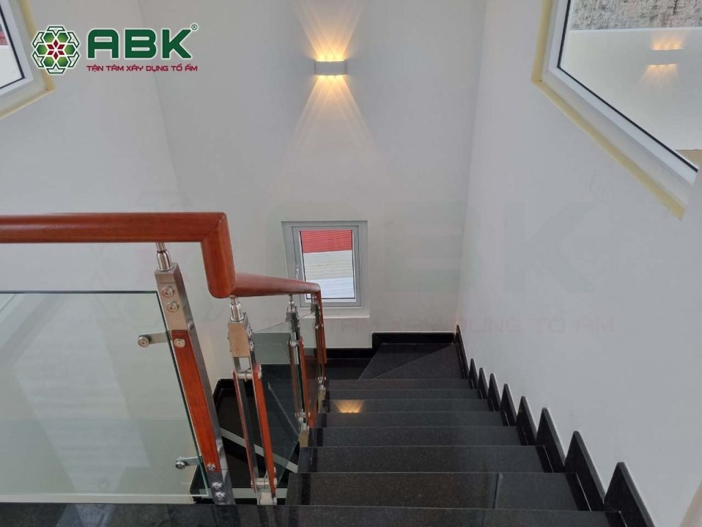 Mẫu nhà phố 4 tầng anh Đắc Nhà Bè