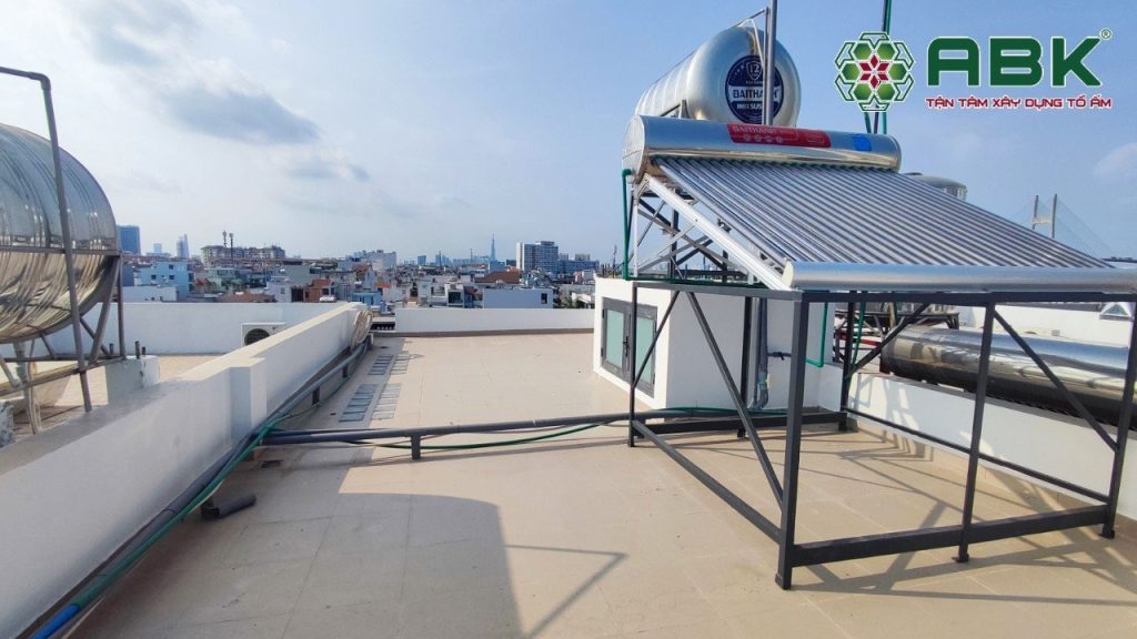 Mẫu nhà phố 4 tầng chị Thủy Quận 7