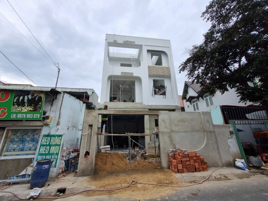 Mẫu nhà phố 3 tầng anh Tuyển Thủ Đức