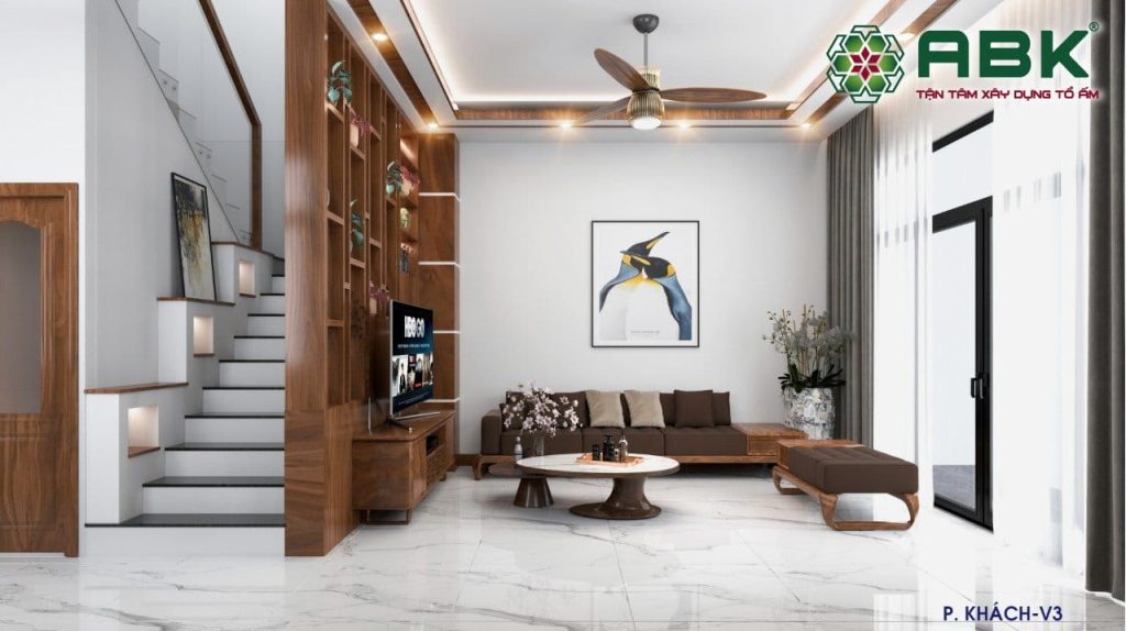 Mẫu nhà phố 3 tầng anh Thu Thủ Đức