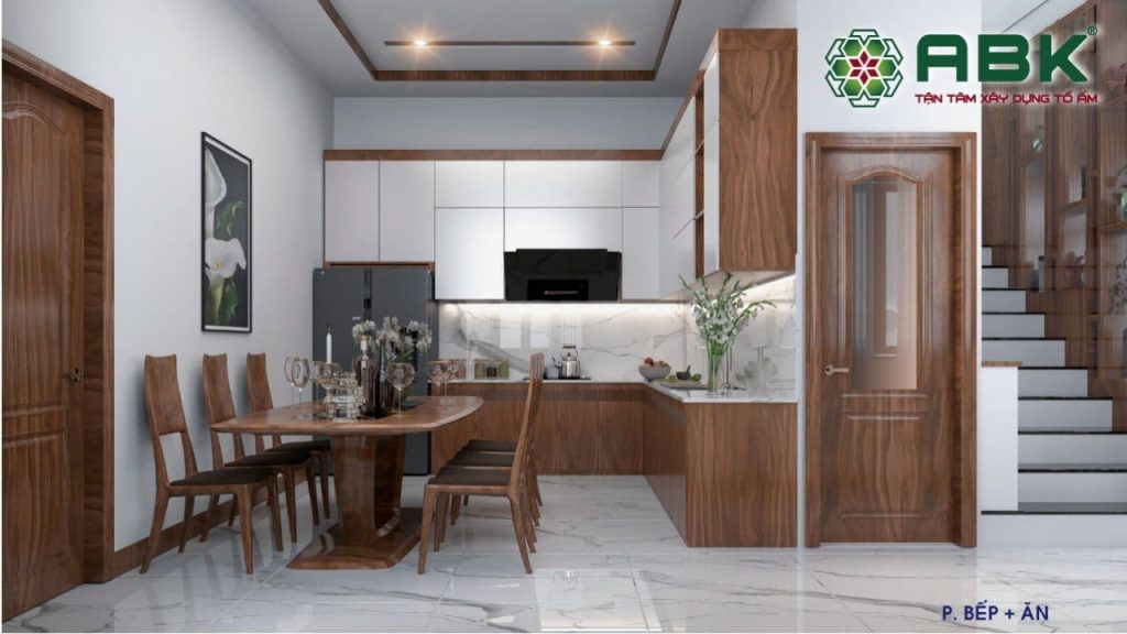 Mẫu nhà phố 3 tầng anh Thu Thủ Đức