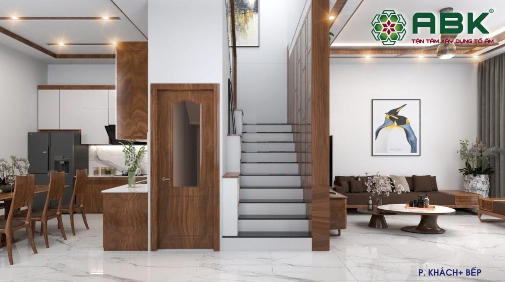Mẫu nhà phố 3 tầng anh Thu Thủ Đức