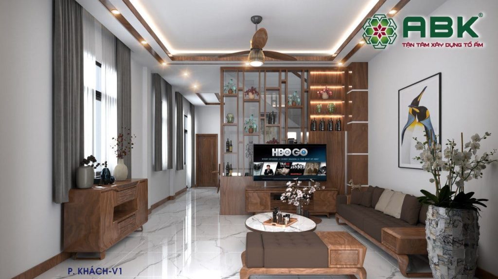 Mẫu nhà phố 3 tầng anh Thu Thủ Đức