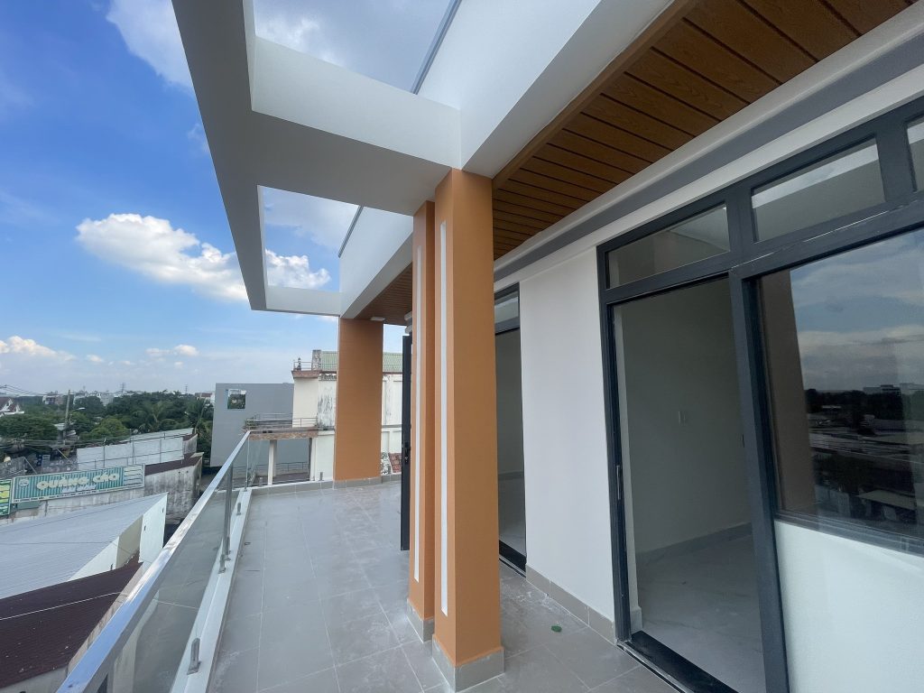 Mẫu nhà phố 3 tầng - chị Châu quận 9