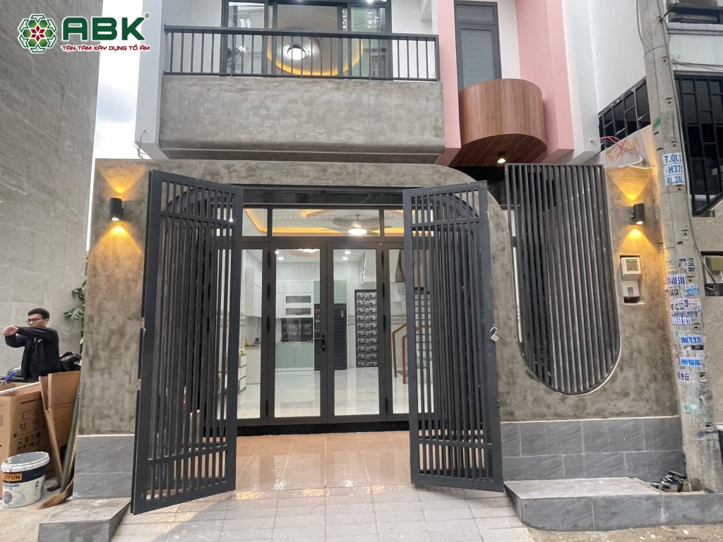 Mẫu nhà phố 3 tầng chú Tuấn Thủ Đức