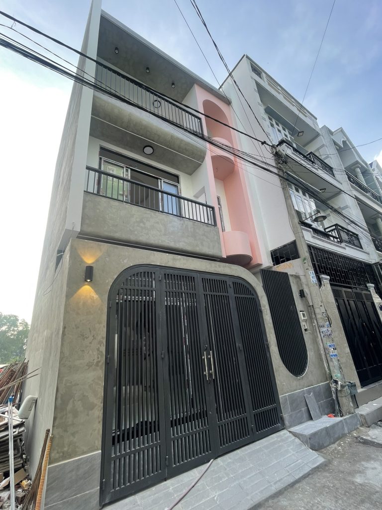 Mẫu nhà phố 3 tầng chú Tuấn Thủ Đức
