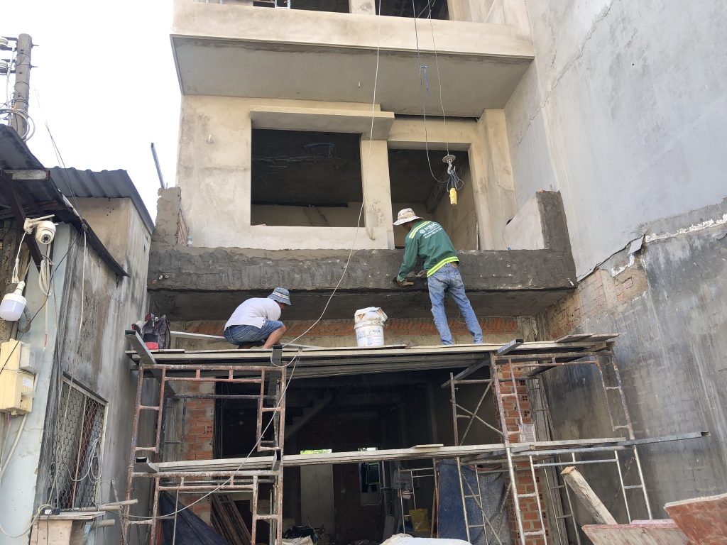 Mẫu nhà phố 4 tầng a Sơn quận 12
