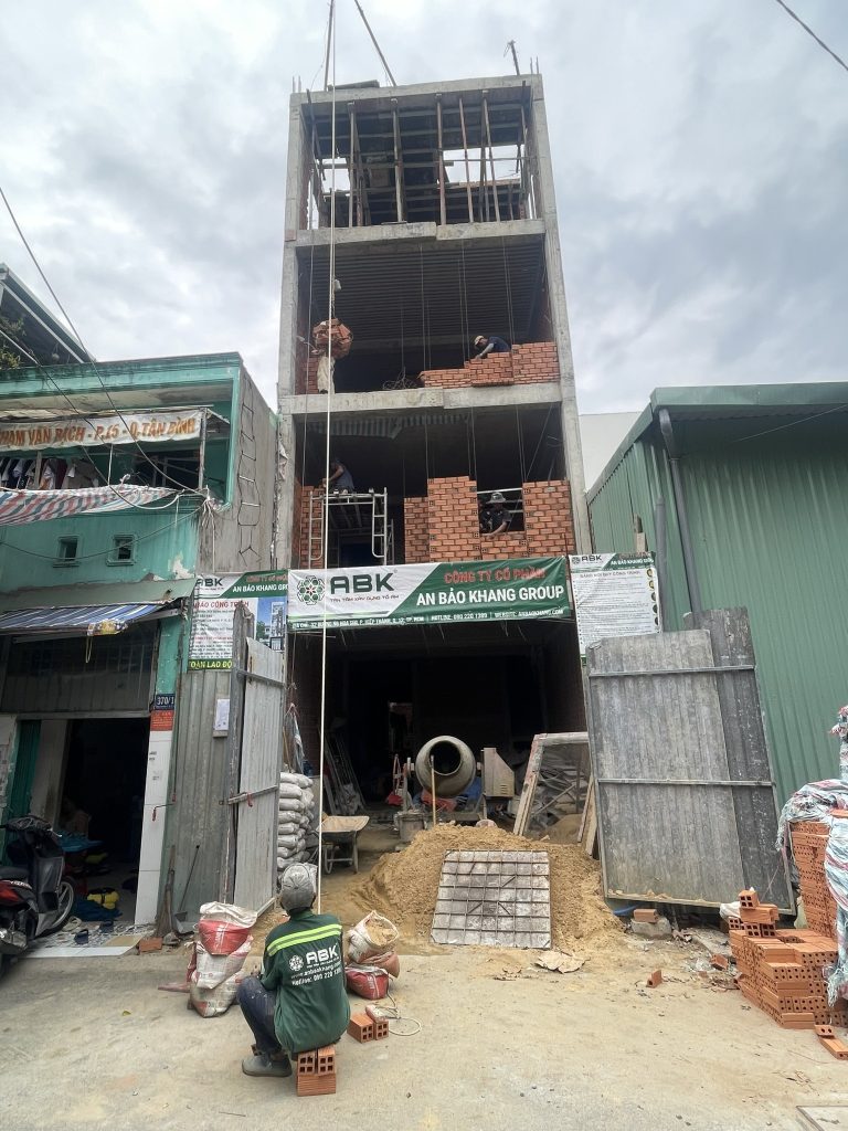 Mẫu nhà phố 4 tầng anh Đạo Tân Bình