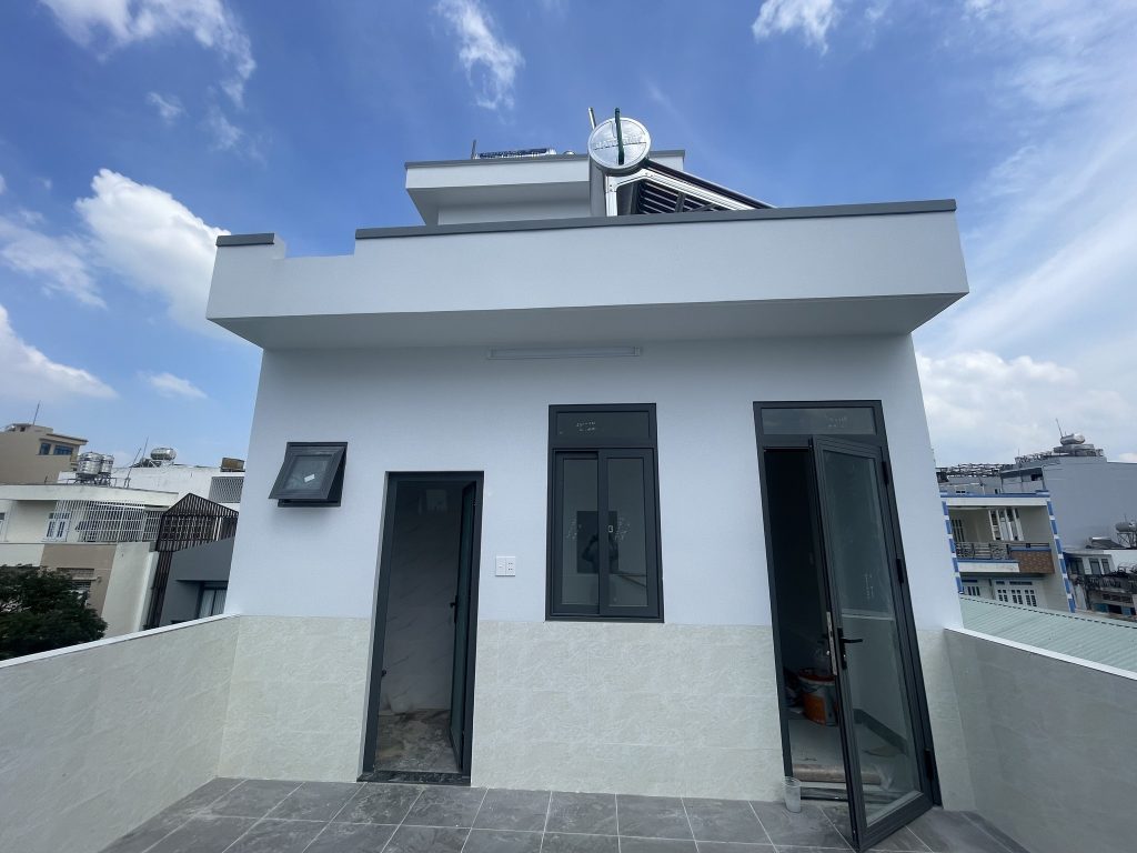 Mẫu nhà phố 4 tầng anh Đạo Tân Bình