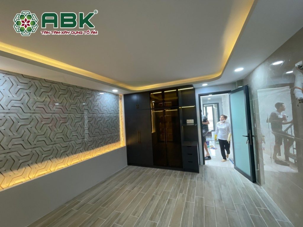Mẫu nhà phố 4 tầng cô Điềm quận 11