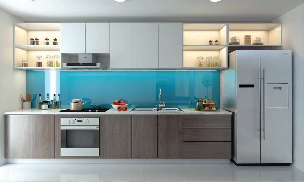mẫu tủ bếp gỗ công nghiệp đẹp và hiện đại