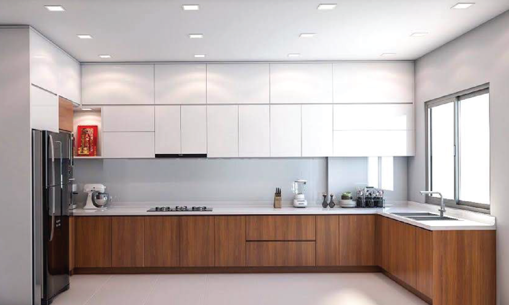 mẫu tủ bếp gỗ công nghiệp đẹp và hiện đại