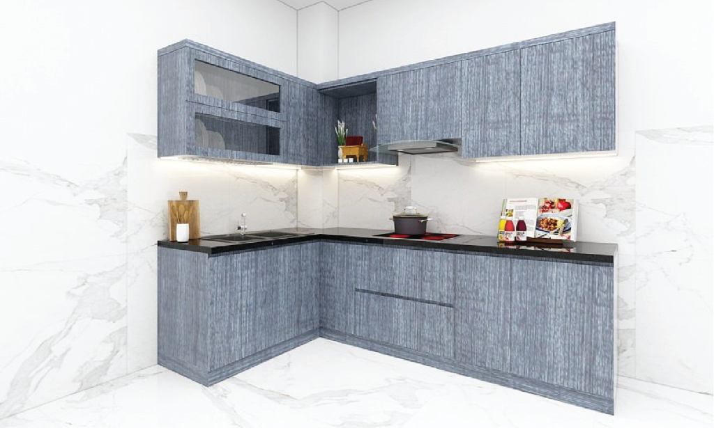 mẫu tủ bếp gỗ công nghiệp đẹp và hiện đại